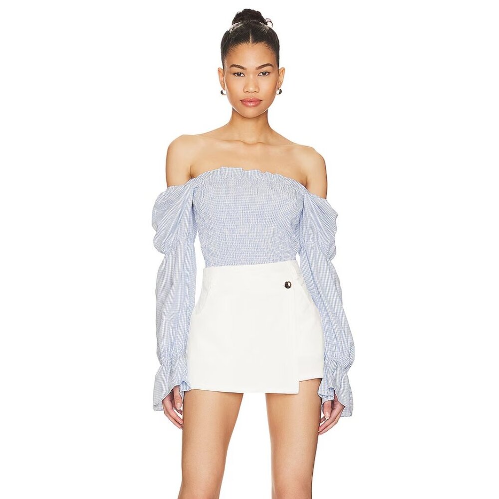 NWT More To Come Abigail Smocked Top Size: XL (Womens 10-12)